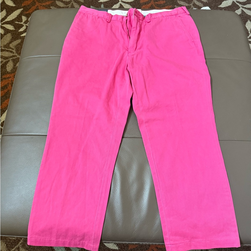 Men's Polo Pink Chinos Pants